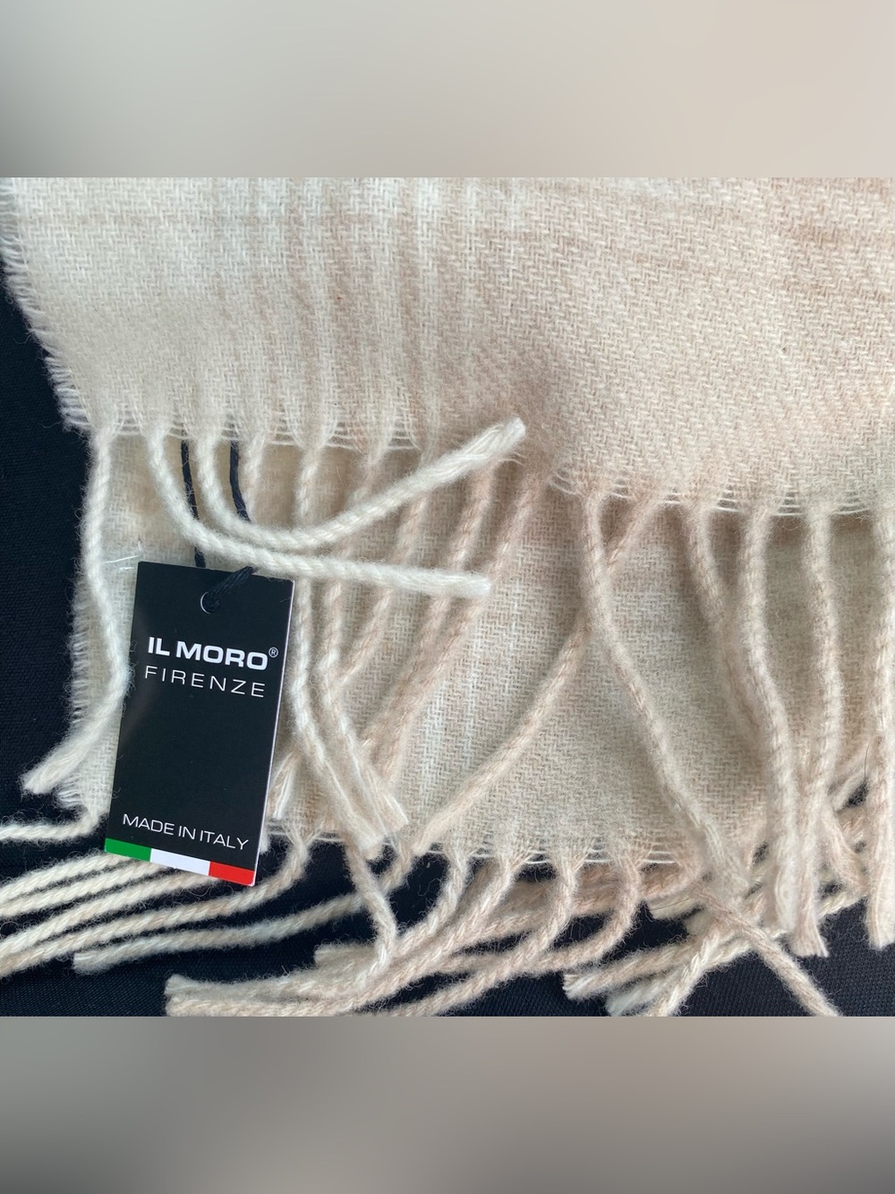 Bufanda IL MORO FIRENZE - New - 80% Wool / 20% Cashmere - Made in Italy 🌟